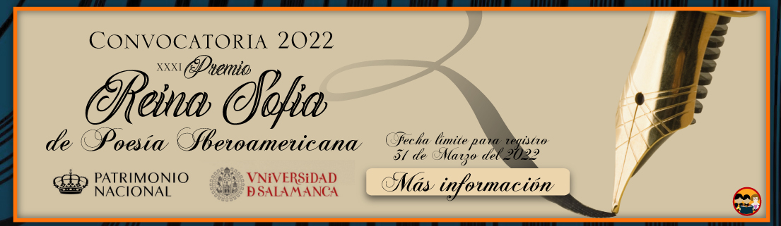 Convocatoria 2022: XXXI edición del Premio Reina Sofía de Poesía Iberoamericana